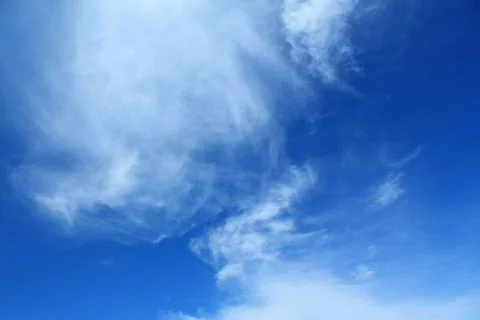 Blue sky and clouds Stock Photos