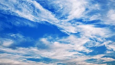 Blue sky and clouds Stock Photos