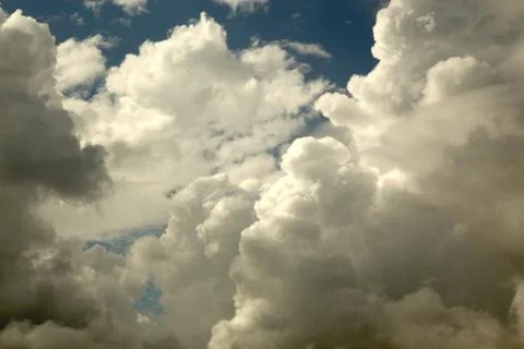 Blue sky and clouds 스톡 사진