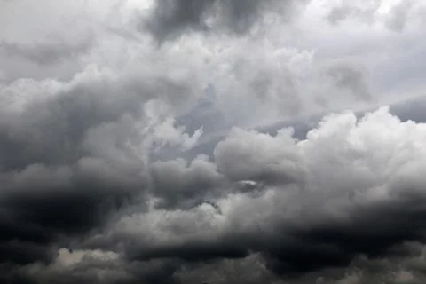 Blue sky and clouds Stock Photos
