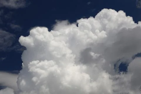 Blue sky and clouds Foto stock