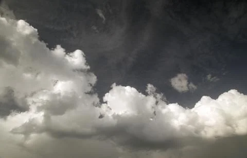 Blue sky and clouds 写真素材