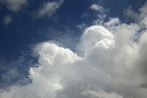 Blue sky and clouds 写真素材