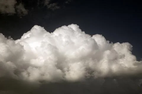 Blue sky and clouds Stock Photos