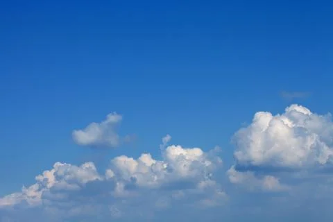 Blue sky and clouds Stock Photos