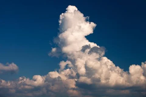 Blue sky and clouds Stock Photos