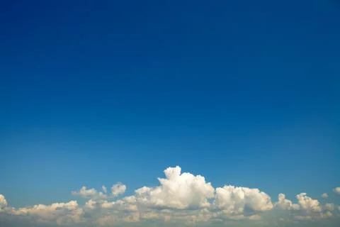 Blue sky and clouds Stock Photos