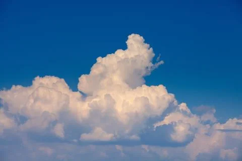 Blue sky and clouds Foto stock