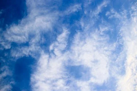 Blue sky and clouds Stock Photos