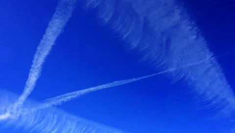 Blue sky and clouds Stock Photos