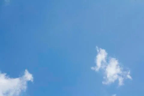 Blue sky and clouds Stock Photos