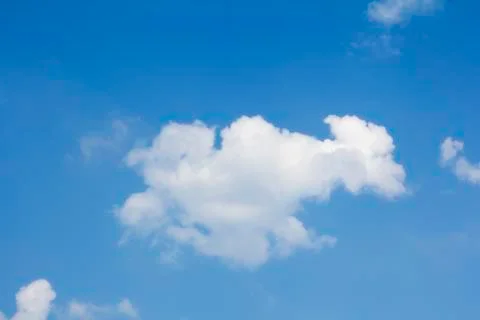 Blue sky and clouds Stock Photos