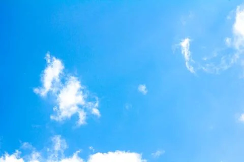 Blue sky and clouds Stock Photos