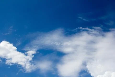 Blue sky and clouds Stock Photos
