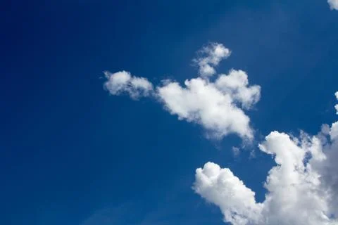 Blue sky and clouds Stock Photos