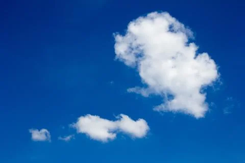 Blue sky and clouds Stock Photos