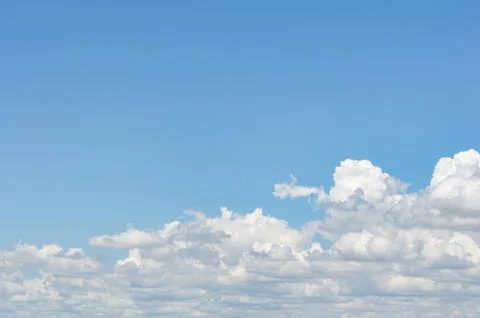 Blue sky and clouds Stock-Fotos