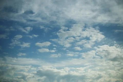 Blue sky and Clouds Stock Photos