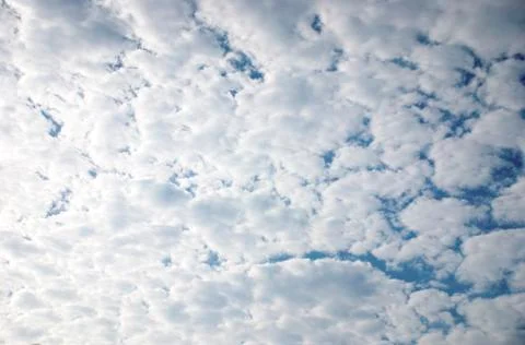 Blue sky and clouds. Stock Photos