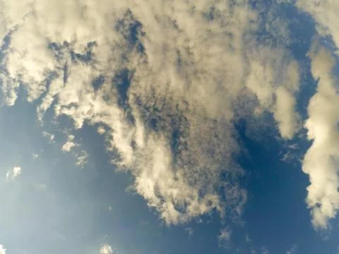 Blue sky and clouds Stock Photos