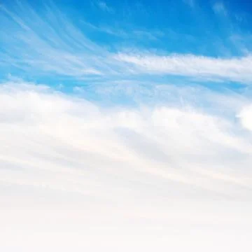 Blue sky and clouds Stock-Fotos