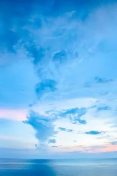 Blue sky and clouds Stock Photos