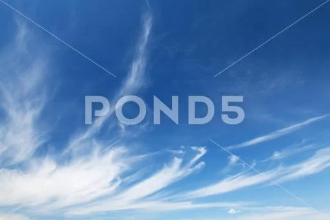 Blue sky and clouds Stock Photos