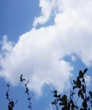 Blue sky and clouds Stock Photos
