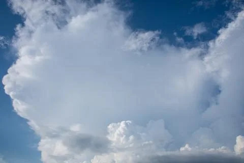 Blue sky and clouds Stock Photos