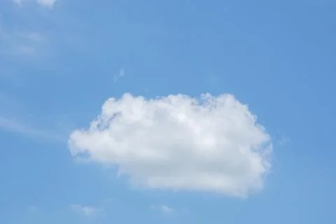 Blue sky and clouds Stock Photos