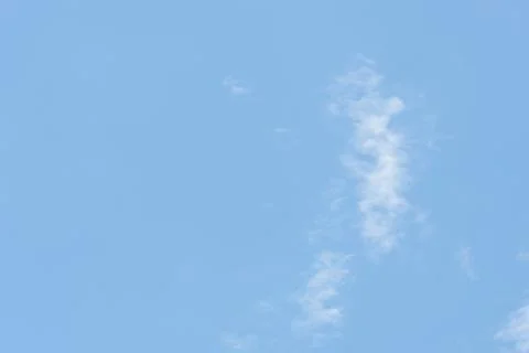 Blue sky and clouds Foto stock