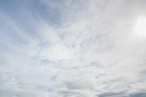 Blue sky and clouds Stock Photos