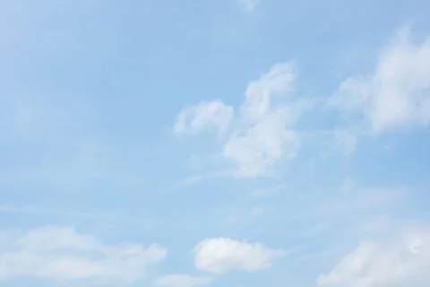 Blue sky and clouds Foto stock