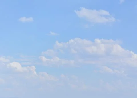 Blue sky and clouds Stock Photos