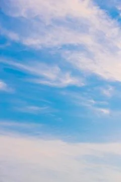 Blue sky and clouds Stock Photos