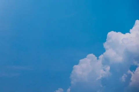 Blue sky and clouds Stock Photos