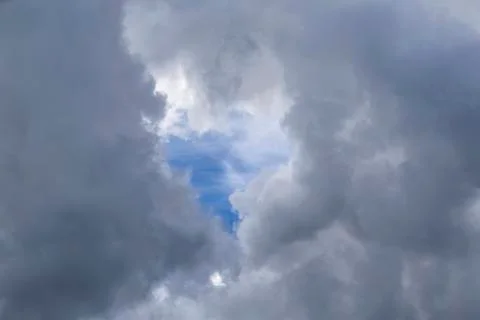 Blue sky and clouds Stock Photos