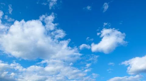 Blue Sky and Clouds Stock Photos