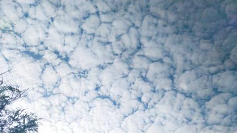 Blue sky and clouds Stock Photos