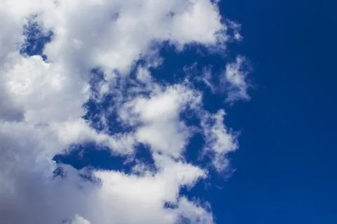 Blue sky and clouds Stock Photos