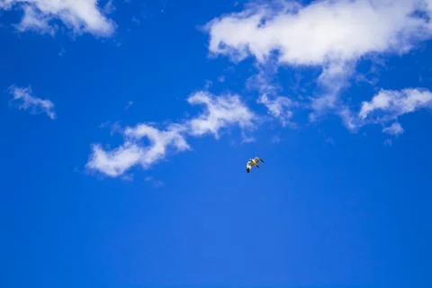 Blue sky and clouds Stock Photos