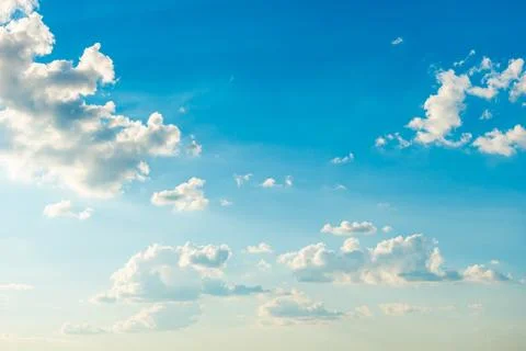 Blue sky and clouds Стоковые фото