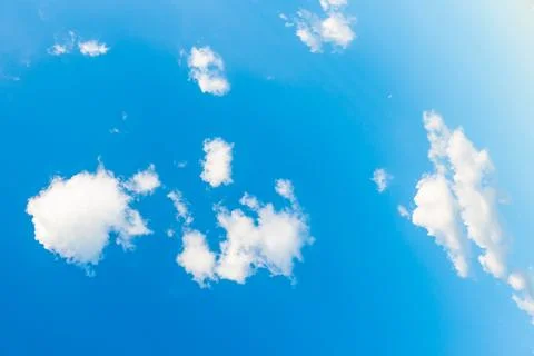 Blue sky and clouds Стоковые фото