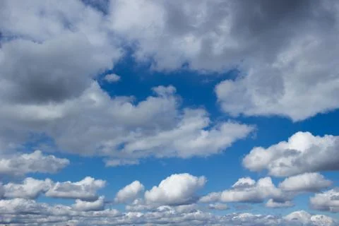 Blue sky and clouds sky Stock Photos