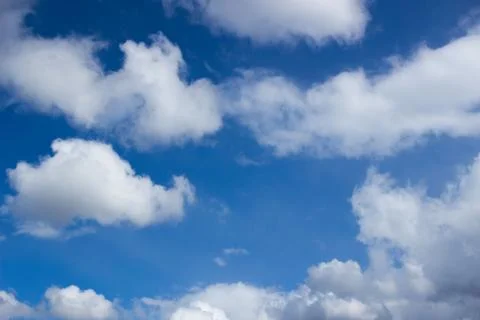Blue sky and clouds sky Stock Photos