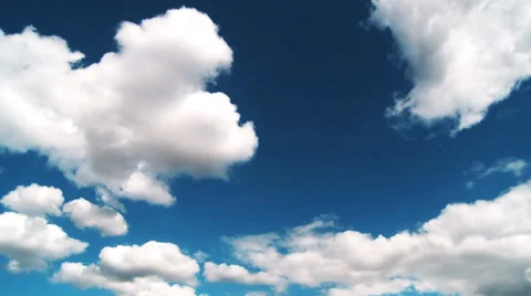 Blue Sky and Clouds Time Lapse Stock Footage 39375464