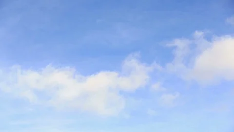 Blue Sky and Clouds Time Lapse Background Stock Footage 99437849