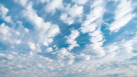 Blue sky and clouds time lapse. Nature timelapse. Stock video 4k Stock Footage 247487934