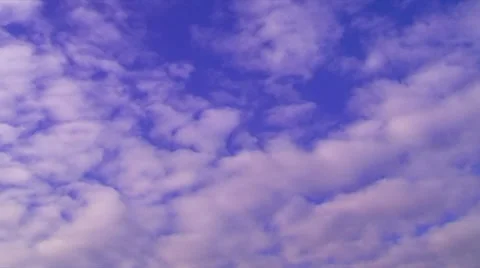 Blue sky and clouds timelapse Stock-Footage 35616669