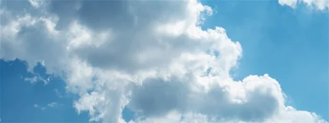 Blue Sky and Clouds Timelapse Anamorphic Stock-Footage 139526905